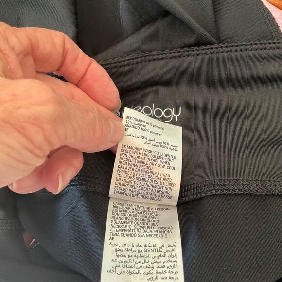 IDEOLOGY Fitness Pants Black and Pink. Size XS NWT - Picture 7 of 12